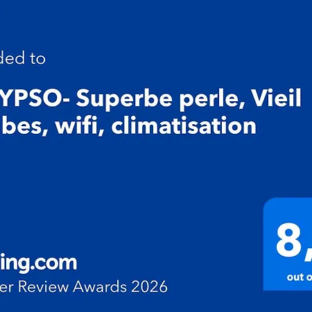 Lejlighed Calypso- Superbe Perle, Vieil Antibes, Wifi, Climatisation Antibes