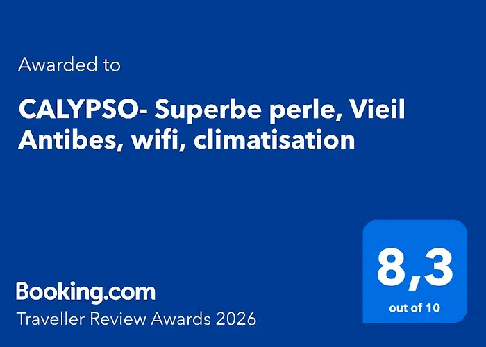 Lejlighed Calypso- Superbe Perle, Vieil Antibes, Wifi, Climatisation Antibes